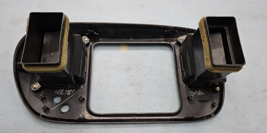 🔥97-03 Ford F150 Dash FM Radio Climate Trim Stereo BEZEL Panel DK GRAY B1