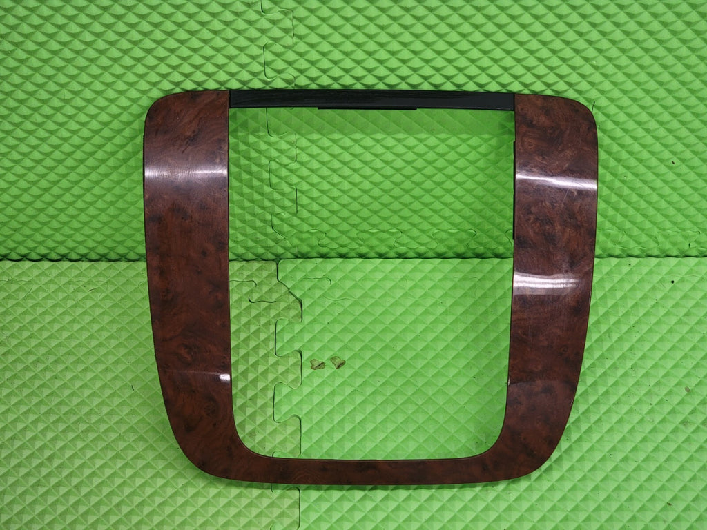 🔥07-13 SUBURBAN TAHOE YUKON CENTER DASH RADIO BEZEL TRIM WOODGRAIN