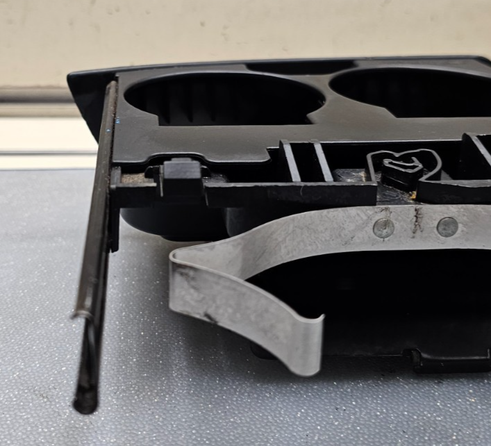 🔥97-03 Ford F150 EXPEDITION Dash Pull Out Cup Holder Trim w/ Ash Tray GRAY CH4