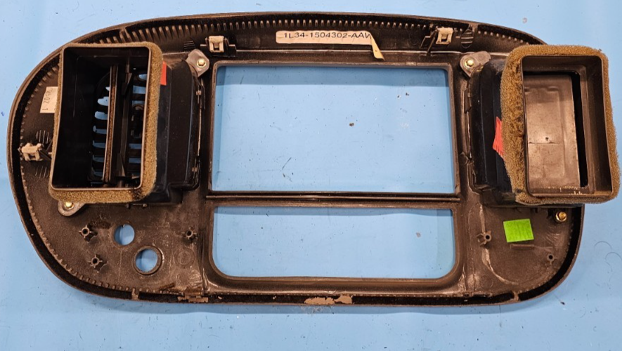 🔥97-03 Ford F150 Center Dash Radio Climate Trim Stereo BEZEL Panel Dark Tan