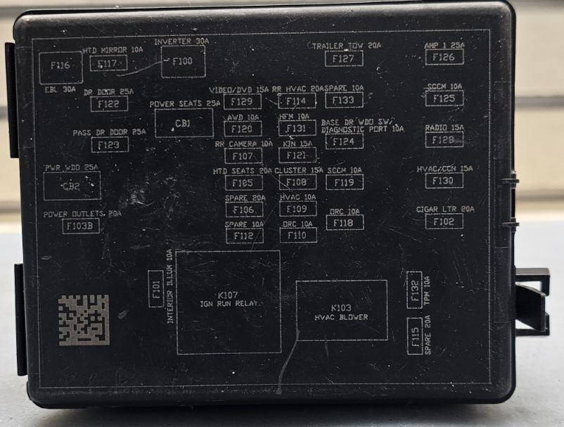 🔥11-20 DODGE JOURNEY INTELLIGENT POWER CONTROL MODULE FUSE BOX OEM