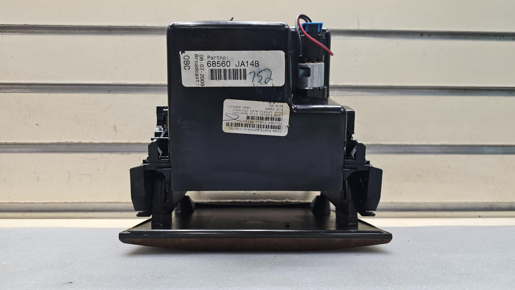 🔥07-12 Nissan Altima Compartment Center Console Storage Bin Woodgrain OEM