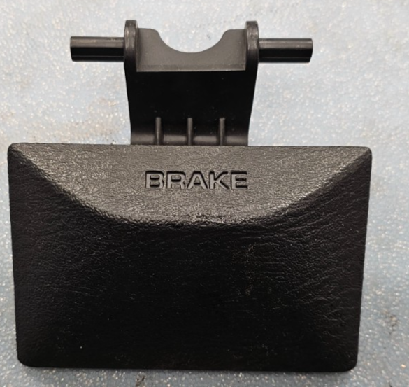 🔥02-05 Ram 1500 2500 3500 Parking Brake Release Handle Emergency Slate Black