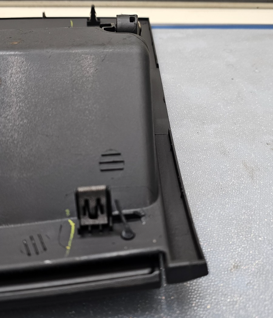 🔥07-12 Outlook Traverse Center Top Dash Storage Tray Trim Compartment Black OEM