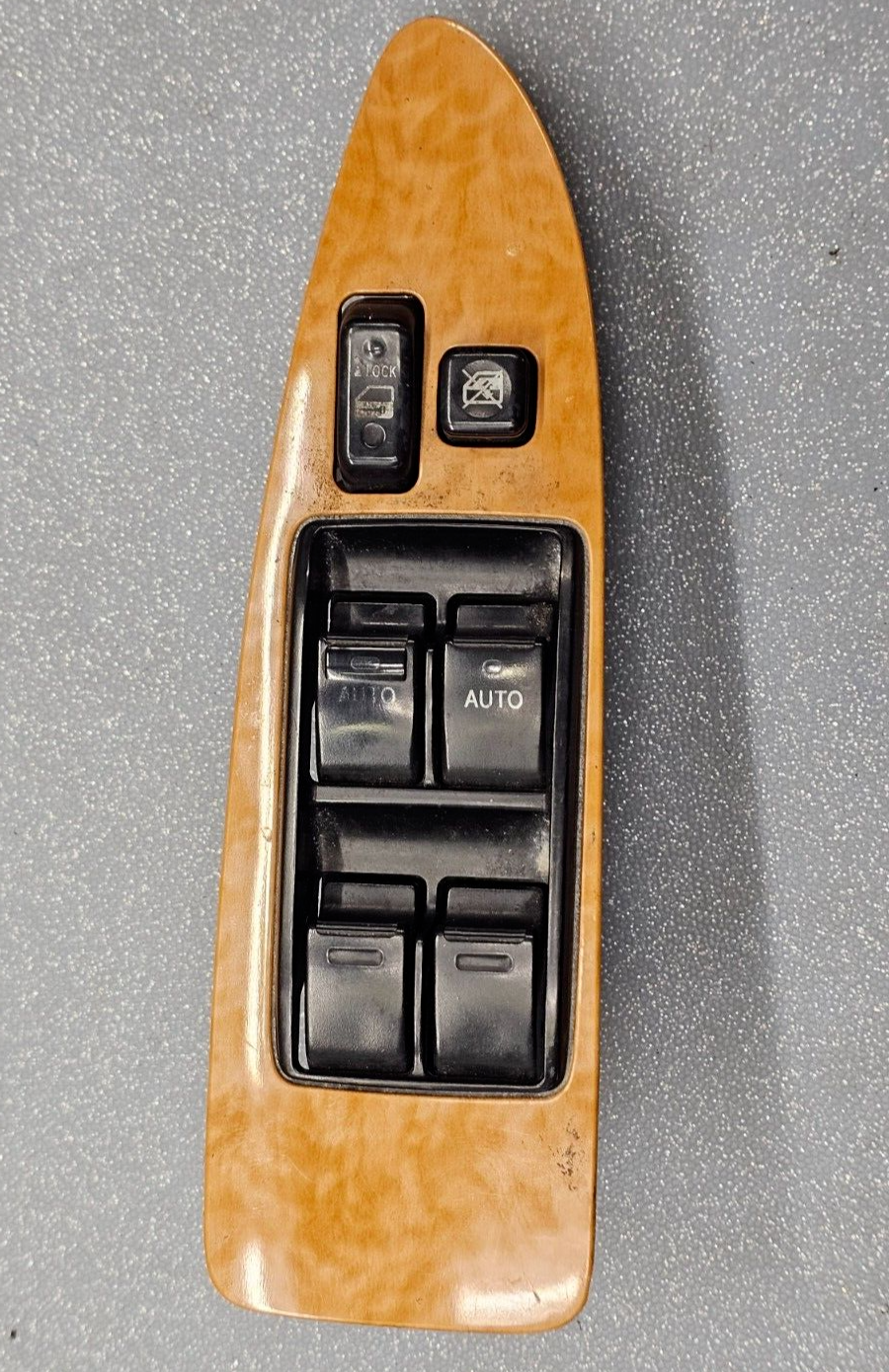 05-09 Avalon Left Driver Master Door Power Window Switch Regulator Assembly Wood
