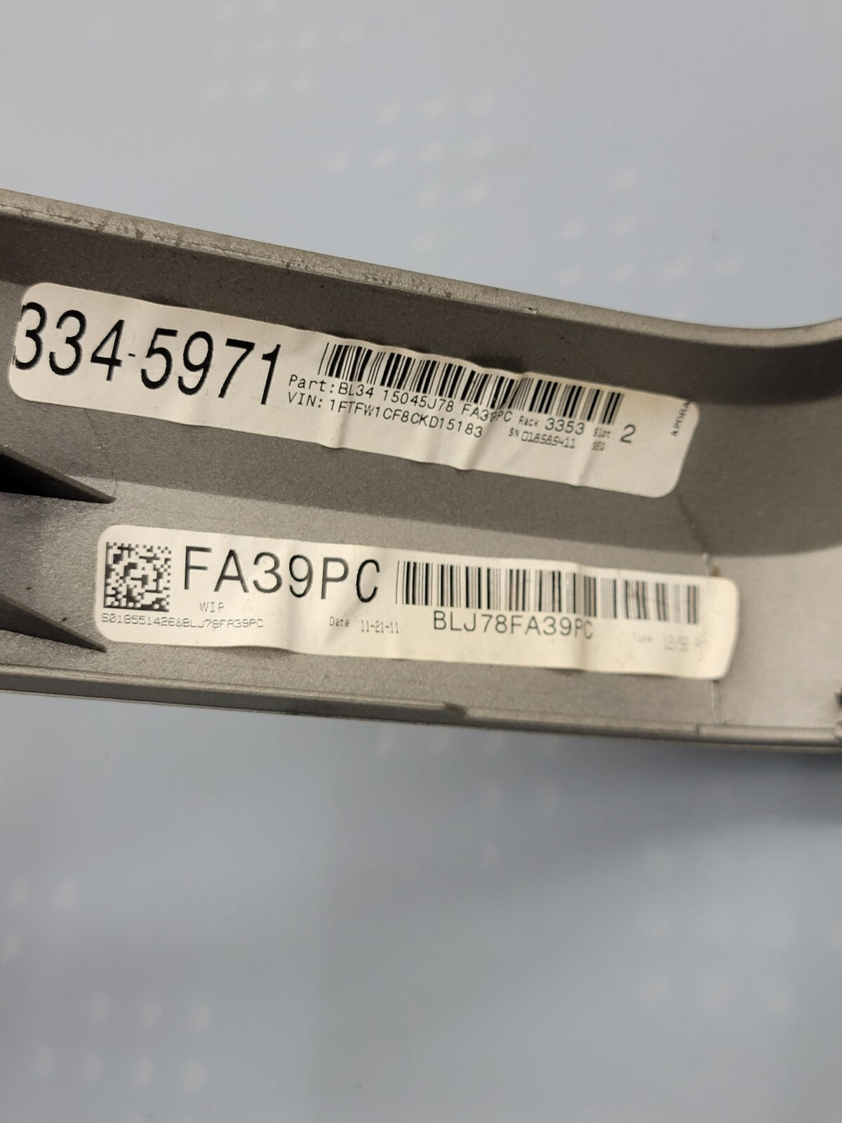 🔥 2009-2014 Ford F150 Dash Air Vent Trim right passenger side silver