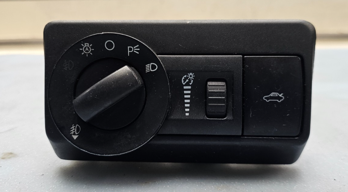 🔥06-09 Fusion Milan Dash Headlight Interior Panel Dimmer Trunk Switch BLACK OEM