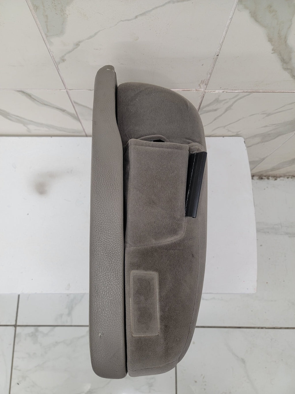 🔥2002-2008 Dodge RAM Center Console Jump Seat ARMREST Cover Lid Leather Tan JS7