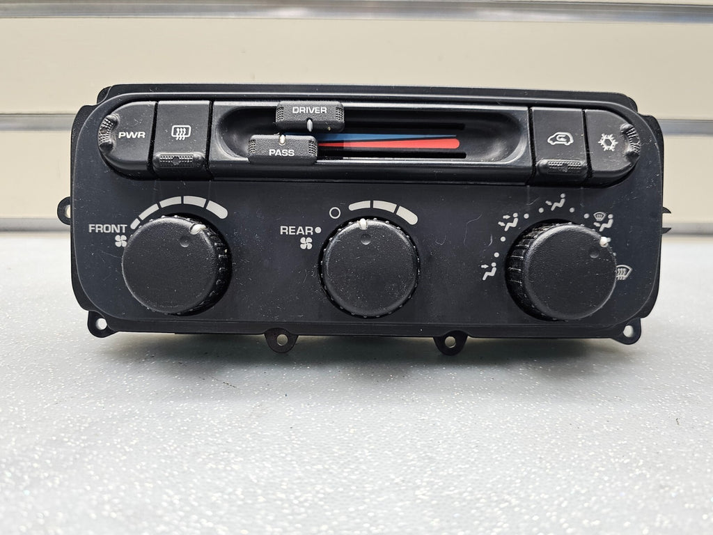 04-07 Dodge Caravan Town Country Dash AC Climate Temperature Heater Control OEM