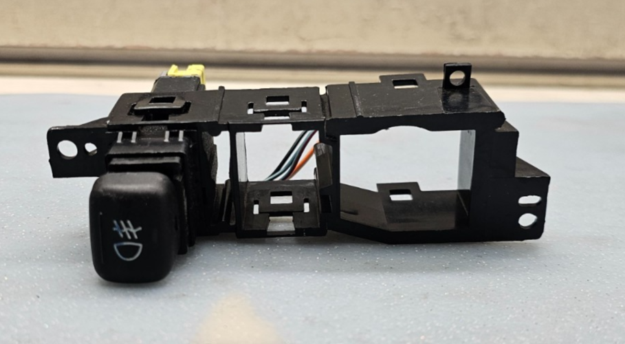 🔥95-11 EXPLORER RANGER REAR WIPER SWITCH DEFROST FOG LAMP LIGHT CONTROL PANEL