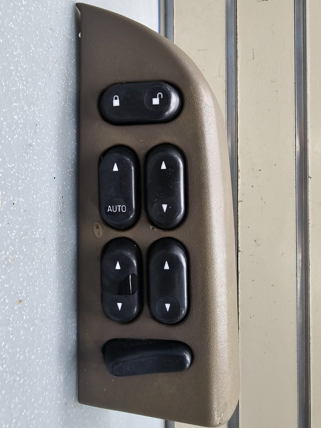 🔥02-05 Explorer Front Left Driver Door Window Switch Master Power Control Tan