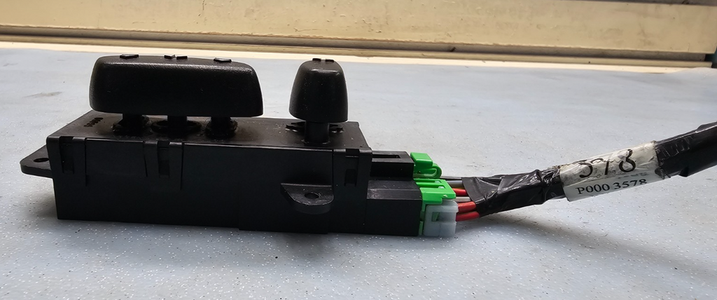 🔥00-07 Chrysler 300M Sebring Caravan Grand Cherokee Power Seat Switch BLACK