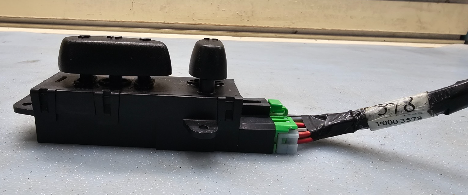 🔥00-07 Chrysler 300M Sebring Caravan Grand Cherokee Power Seat Switch BLACK