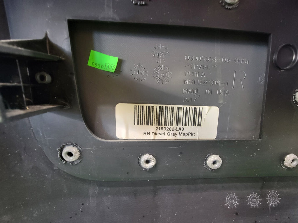 🔥13-18 Dodge RAM 1500 2500 3500 Interior RIGHT PASSENGER Door Panel Front GRAY