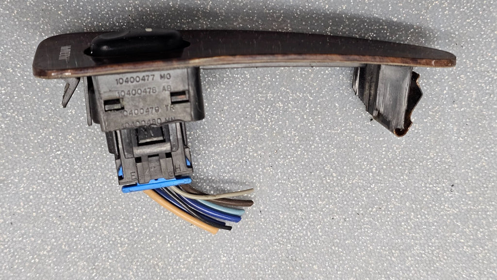 🔥97-05 Buick Regal Century Front Right Passenger Window Door Mirror Switch Wood