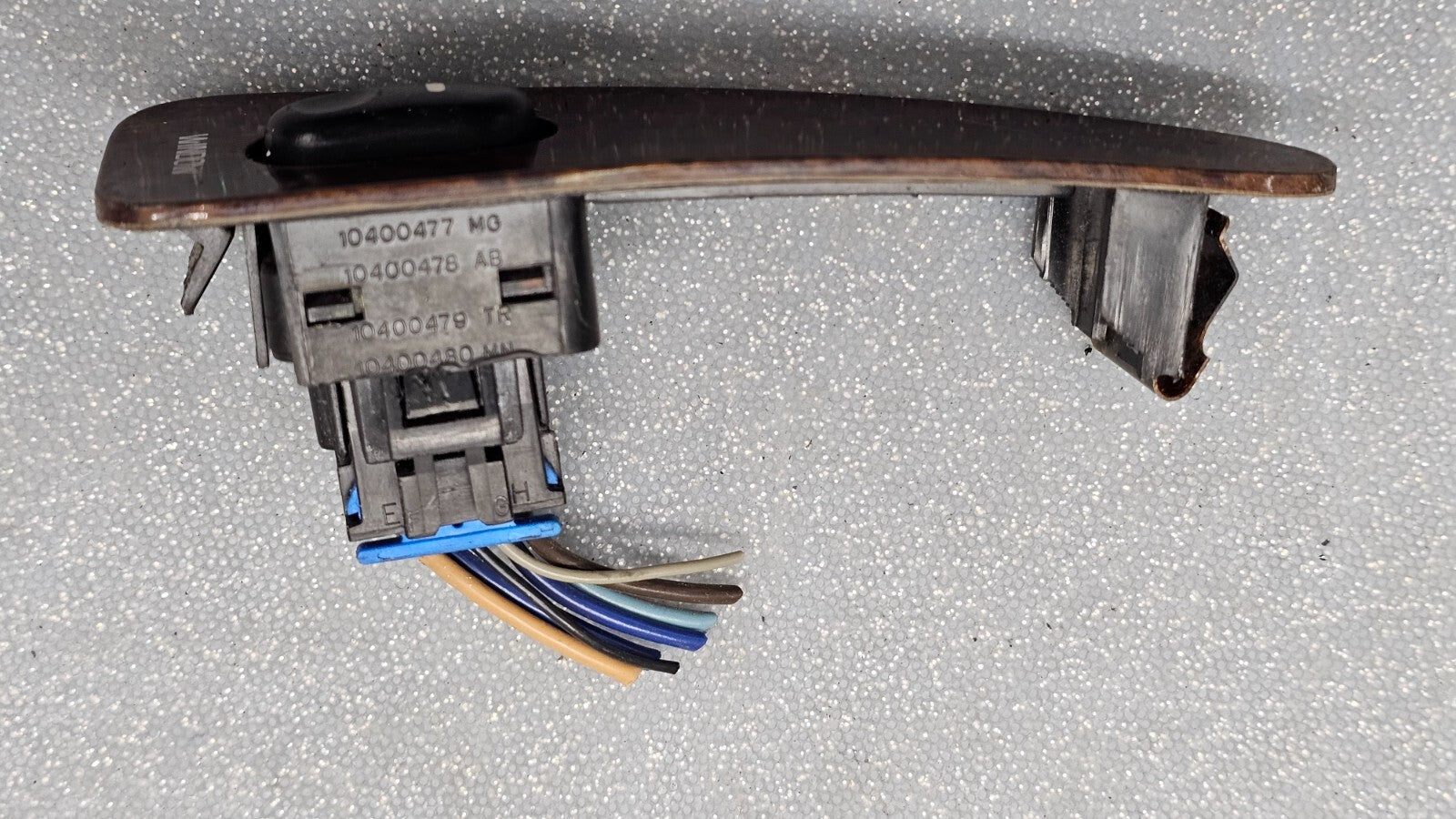 🔥97-05 Buick Regal Century Front Right Passenger Window Door Mirror Switch Wood