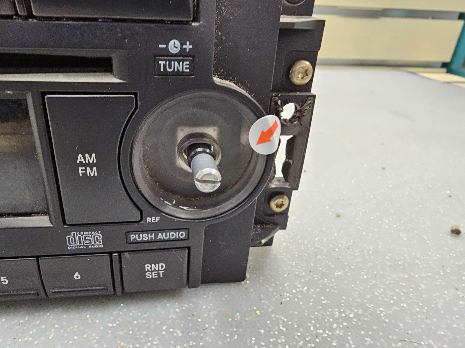 🔥2004-2010 Jeep Dodge Chrysler Front Dash Radio AM FM CD Aux Input OEM