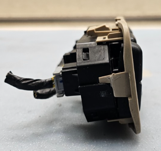 🔥03-06 Lincoln LS Left Driver Master Power Door Window Switch Lock Assembly Tan