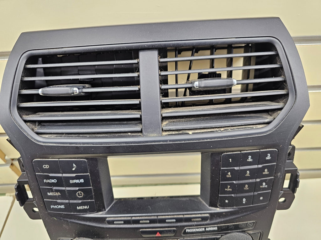 🔥16-18 FORD EXPLORER DASH CD FM RADIO BEZEL CLIMATE TEMPERATURE CONTROL PANEL