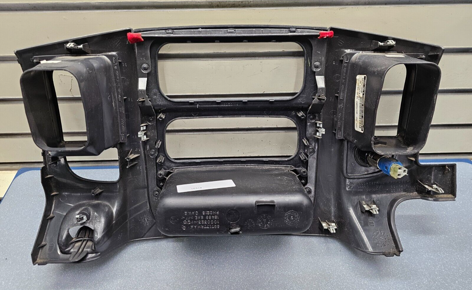 🔥02-05 Dodge RAM Dash RADIO Audio Stereo Bezel Climate Trim Panel Black B10