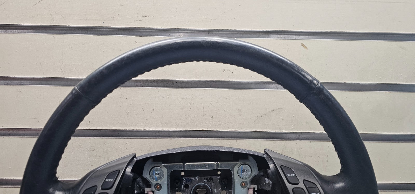 🔥2005-2010 Honda Odyssey Leather Steering Wheel Assembly Black OEM