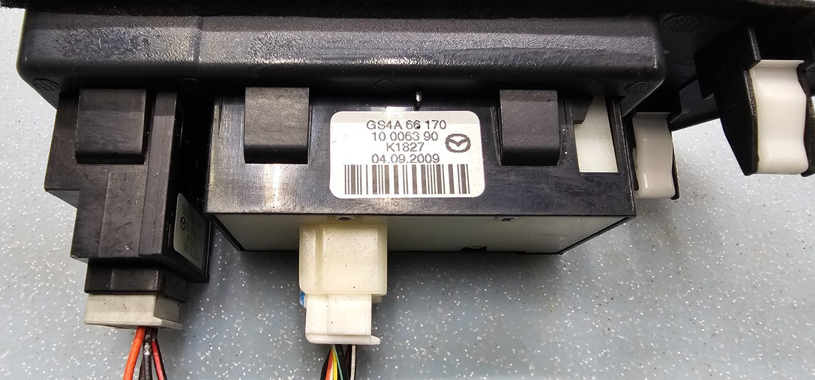 🔥09-11 Mazda 6 Info Trunk Release Opener Switch Button Trim Bezel OEM