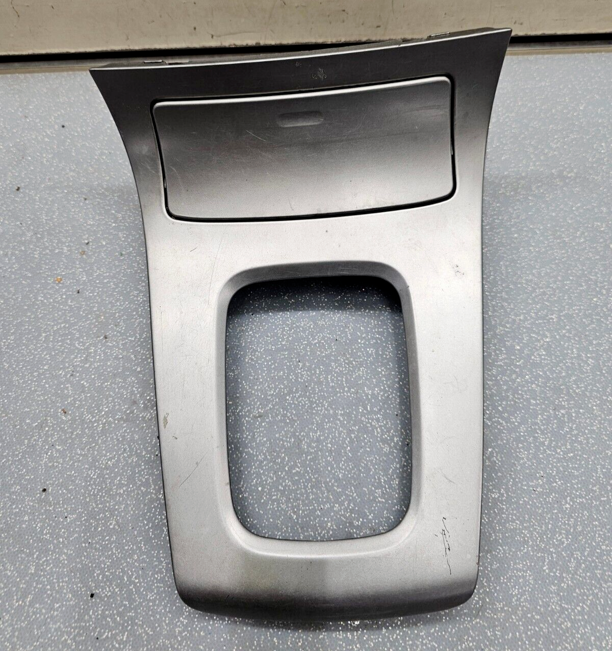 🔥05-07 IMPREZA FORESTER GEAR SHIFTER TRIM BEZEL CENTER CONSOLE ASSEMBLY SILVER