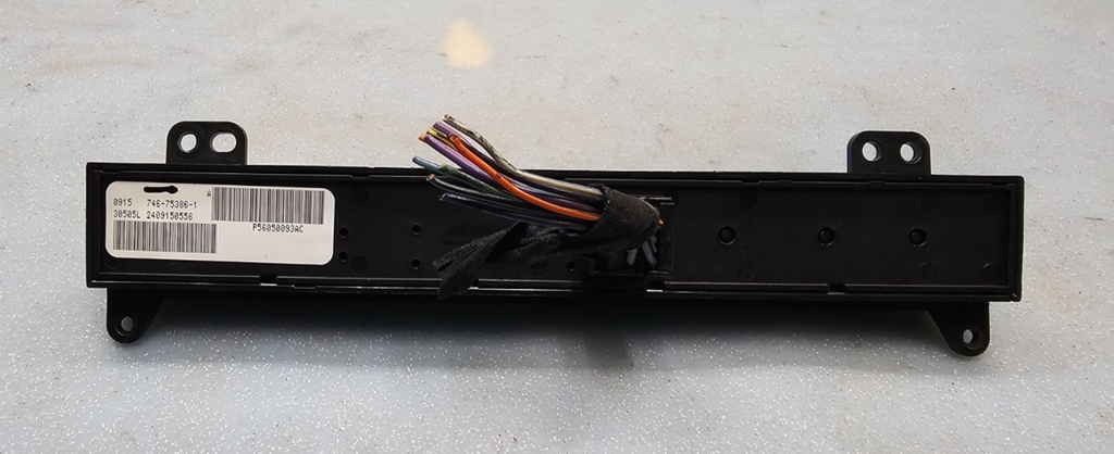 🔥06-07 Grand Cherokee Commander Information Switch Control Instrument Panel