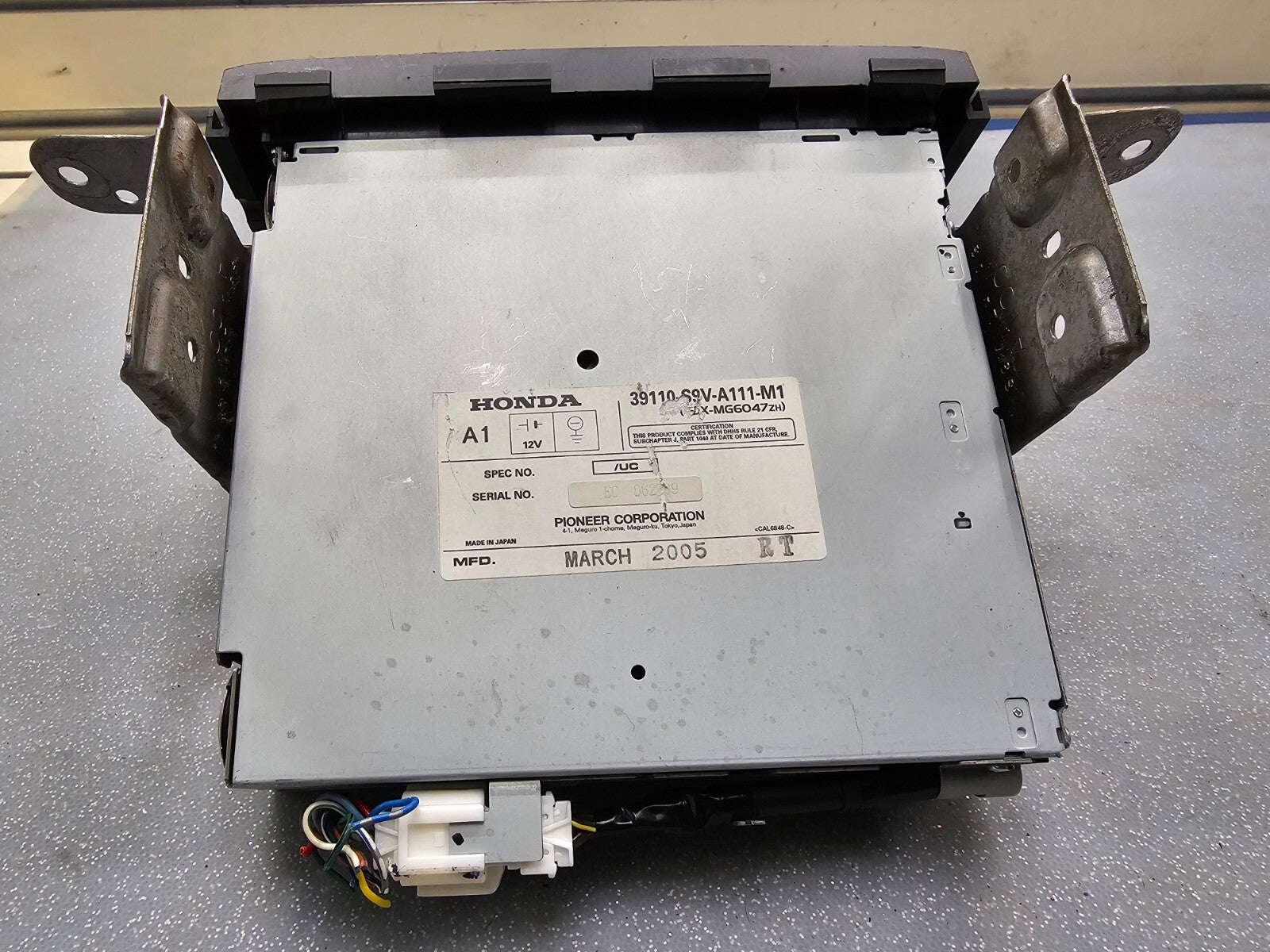 🔥2005 Honda Pilot Dash Front Center AM FM CD Radio Receiver Display Climate OEM