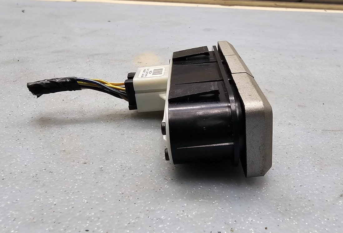 🔥07-10 Lincoln Navigator 5.4L Traction Hazard Trunk Switch Control Silver