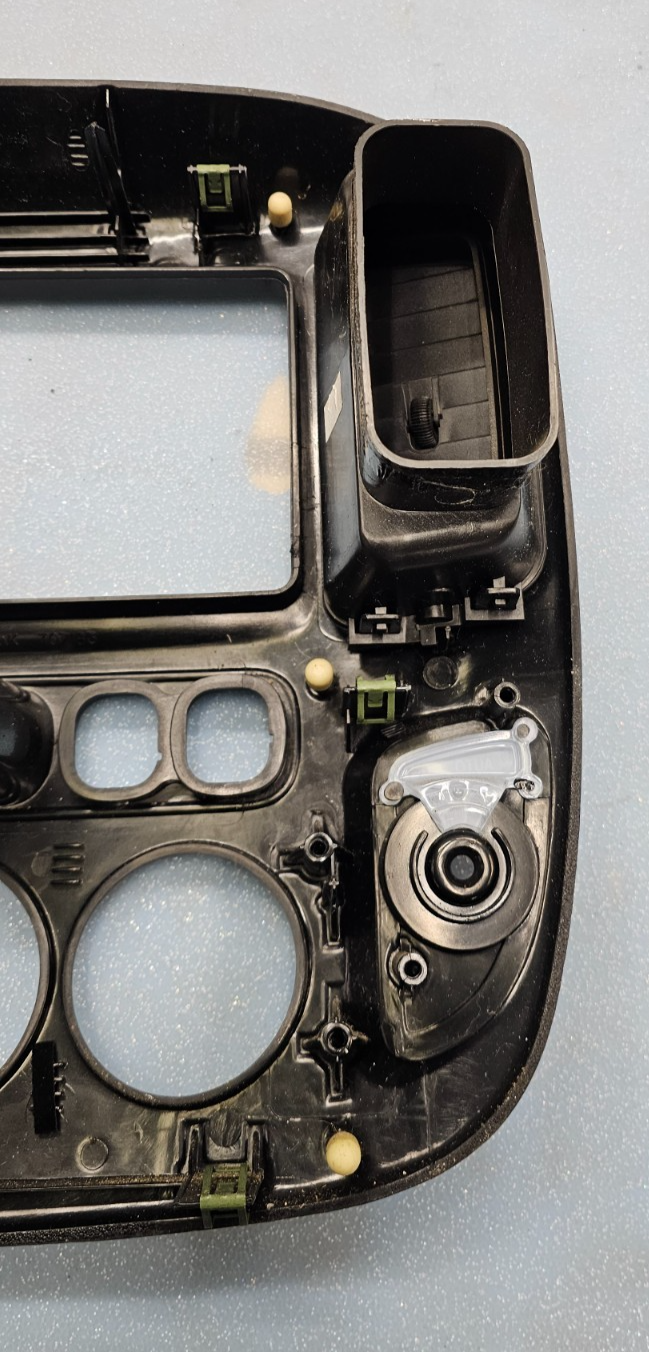 🔥2001-2007 FORD ESCAPE CENTER DASH RADIO A/C CLIMATE TRIM BEZEL BLACK OEM