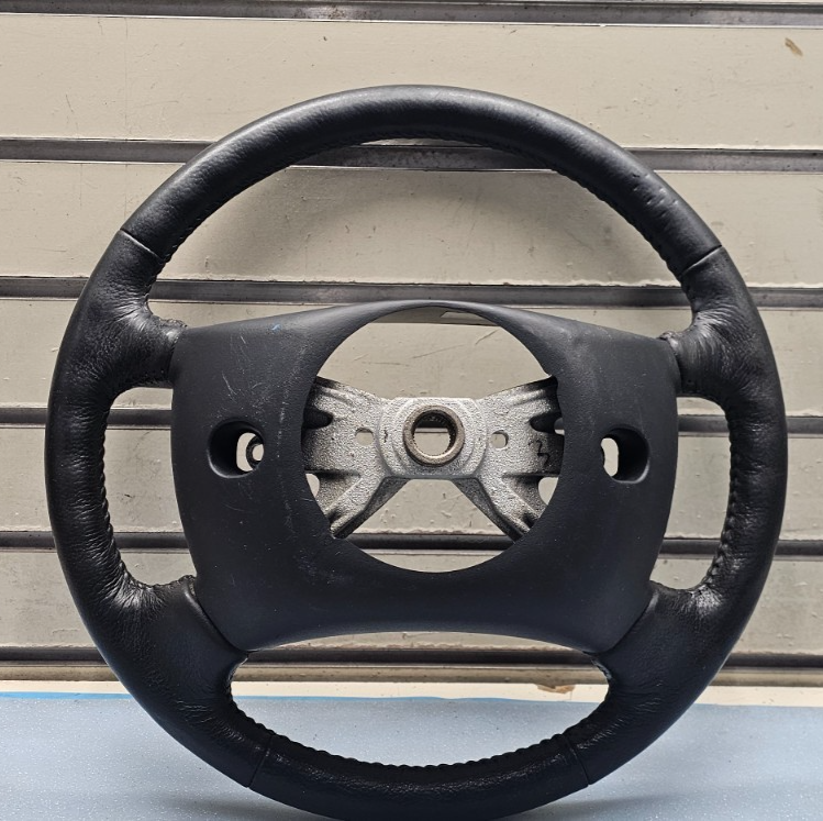 🔥98-01 Dodge Ram 1500 2500 3500 DAKOTA DURANGO Steering Wheel Leaher Black OEM