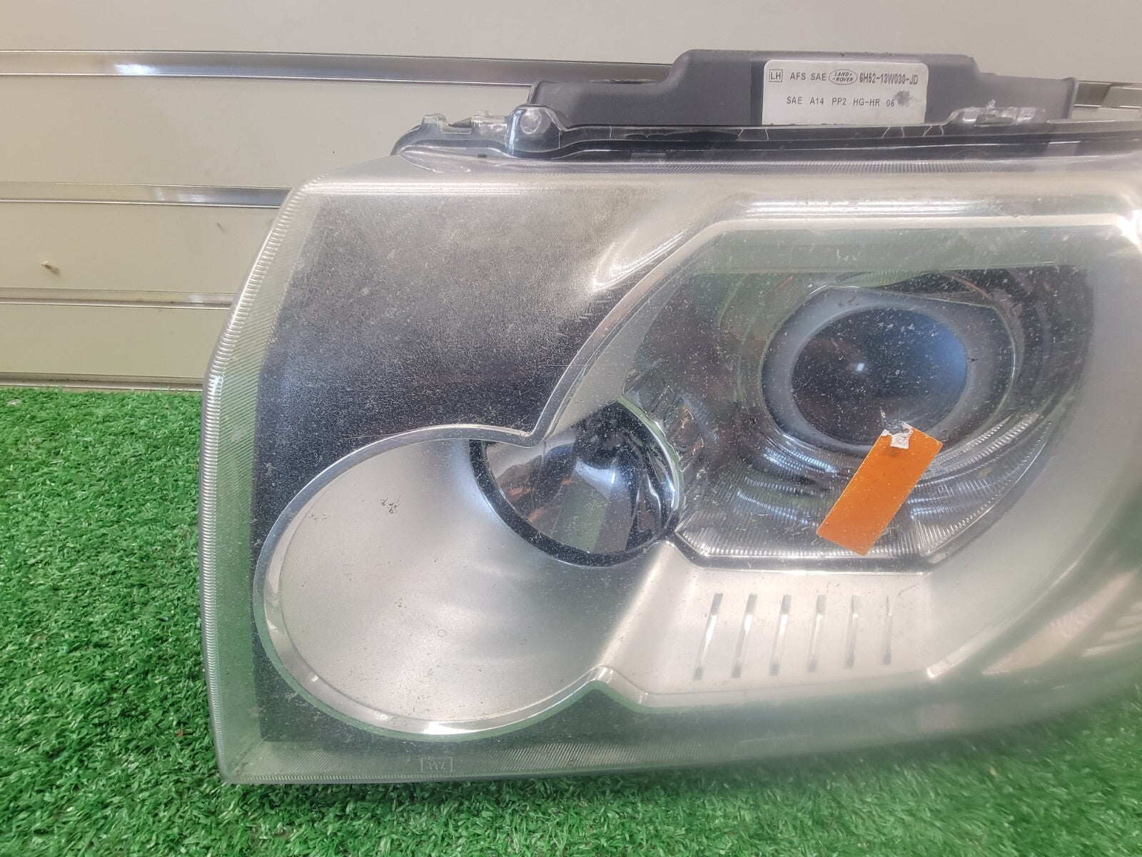 🔥2008-2012 LAND ROVER LR2 LEFT DRIVER HEADLIGHT HEAD LAMP ASSEMBLY CHROME OEM