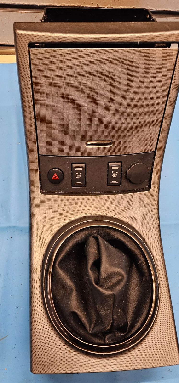 🔥04-06 Nissan Altima Center Console Automatic Gear Shifter Shift Bezel Silver