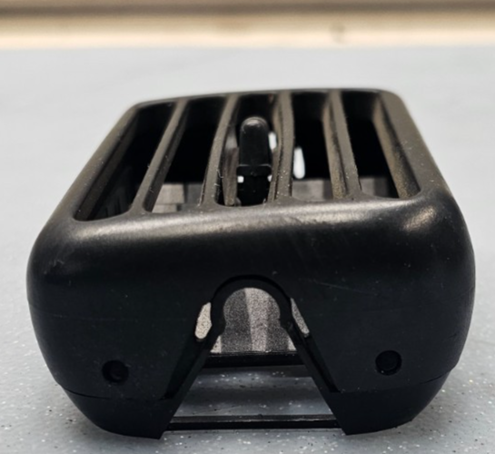 🔥98-01 Dodge Ram Dash Right Passenger Heater AC A/C HVAC Air Vent Black