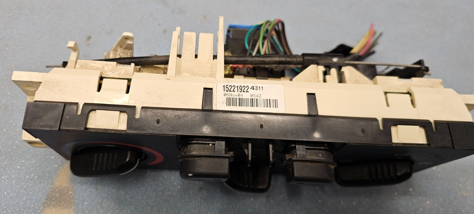 🔥04-12 Colorado Canyon Heater A/C AC HVAC Temperature Climate Control Black