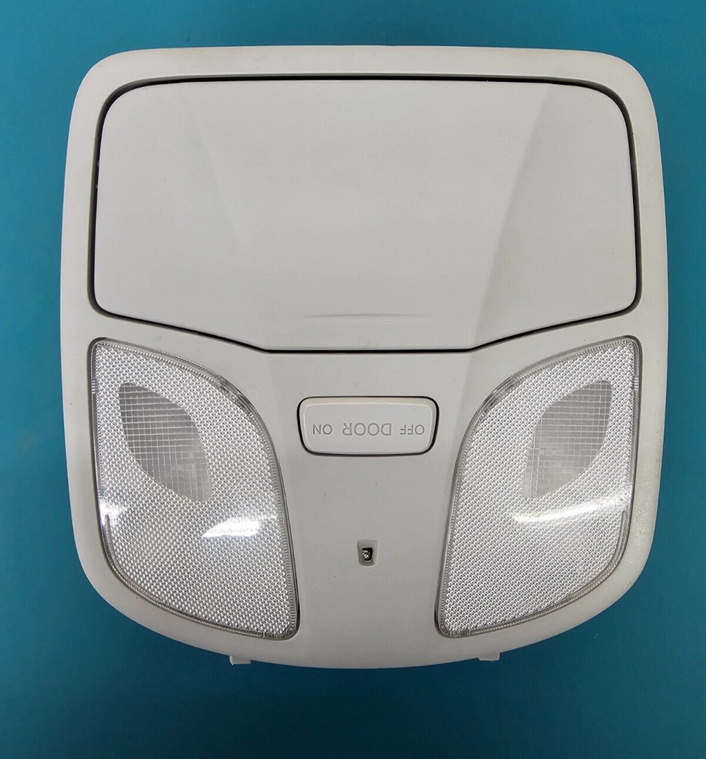 11-14 HYUNDAI SONATA OVERHEAD CONSOLE DOME LIGHT STORAGE SUNROOF STORAGE LT GRAY