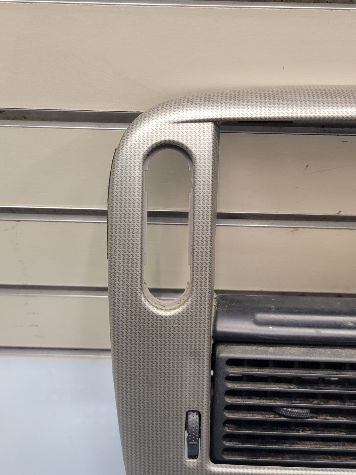 🔥02-05 FORD EXPLORER RADIO AUDIO CLIMATE TEMPERATURE CONTROL BEZEL carbon fiber