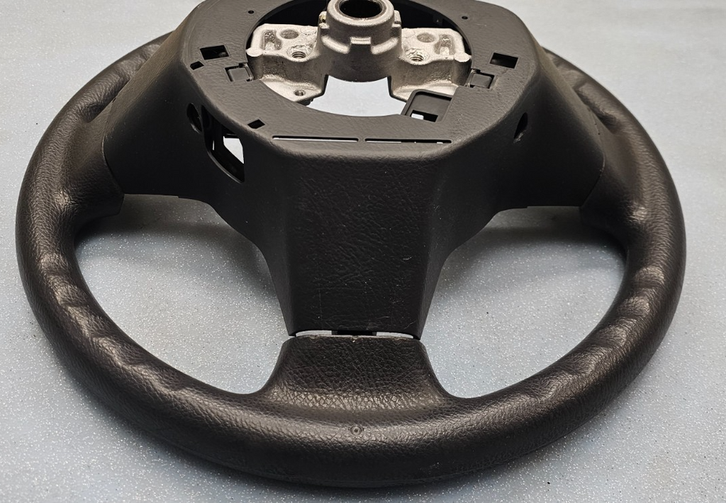 🔥06-12 TOYOTA RAV4 LEFT DRIVER STEERING COLUMN WHEEL COVER LEATHER BLACK OEM