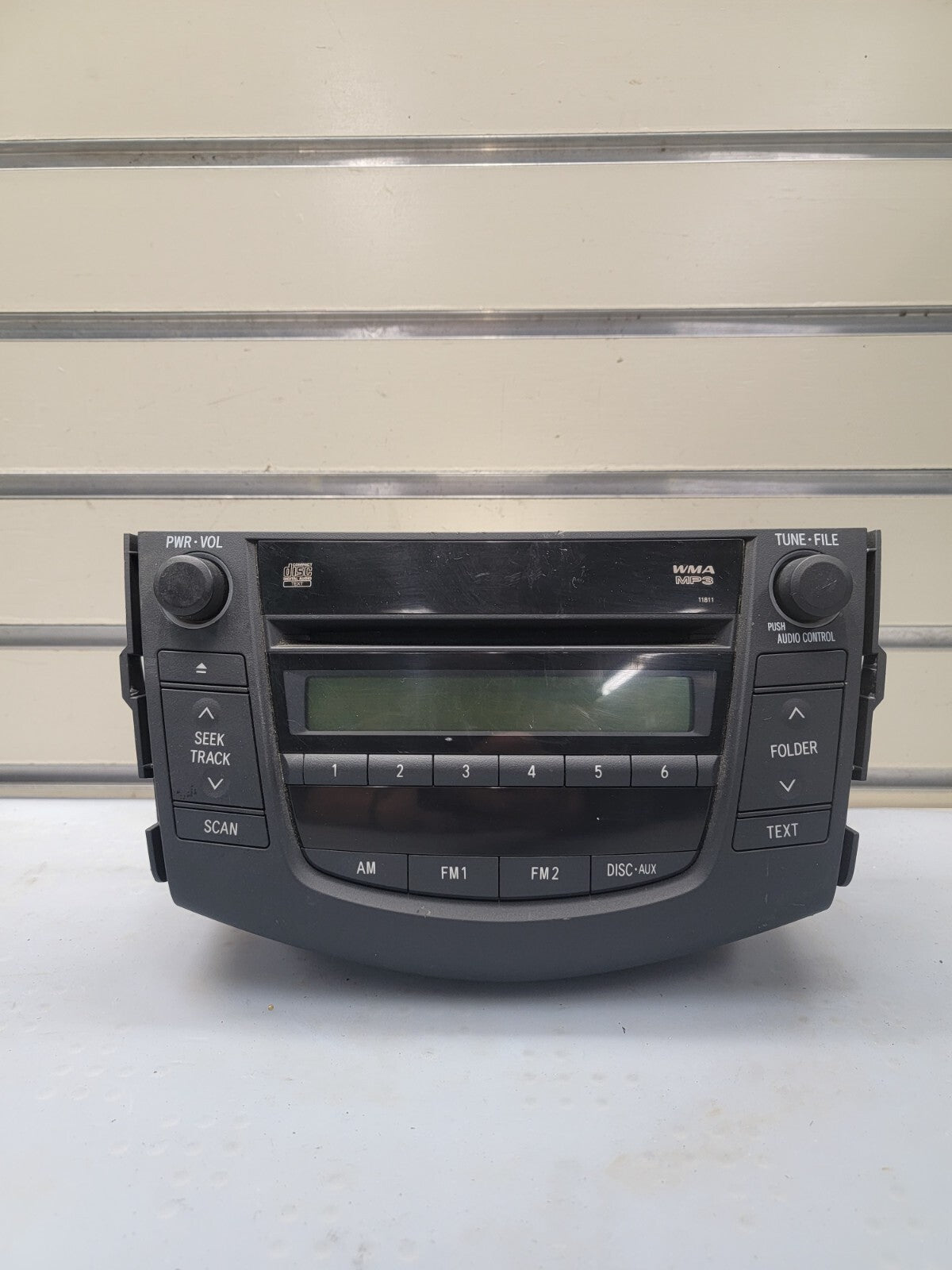 🔥09-12 Chevy Traverse Enclave Acadia Dash AM FM Radio Display DVD/CD AUX Player
