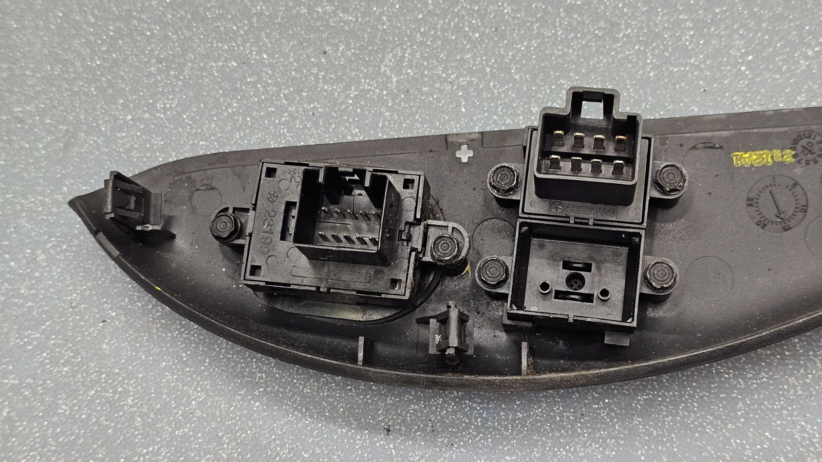 🔥00-05 Dodge Neon Front Left Driver Master Power Window Control Switch Black