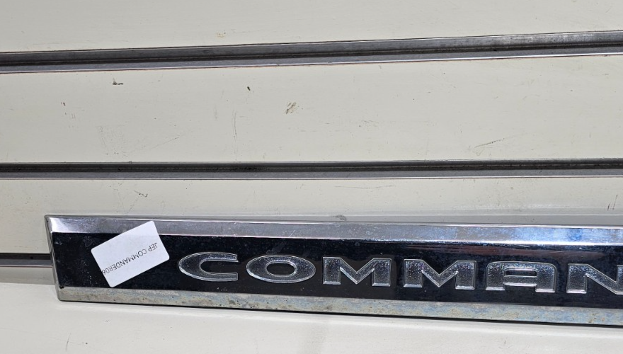 🔥06-10 Jeep Commander Front Left Driver Chrome Door Molding Trim Panel Silver