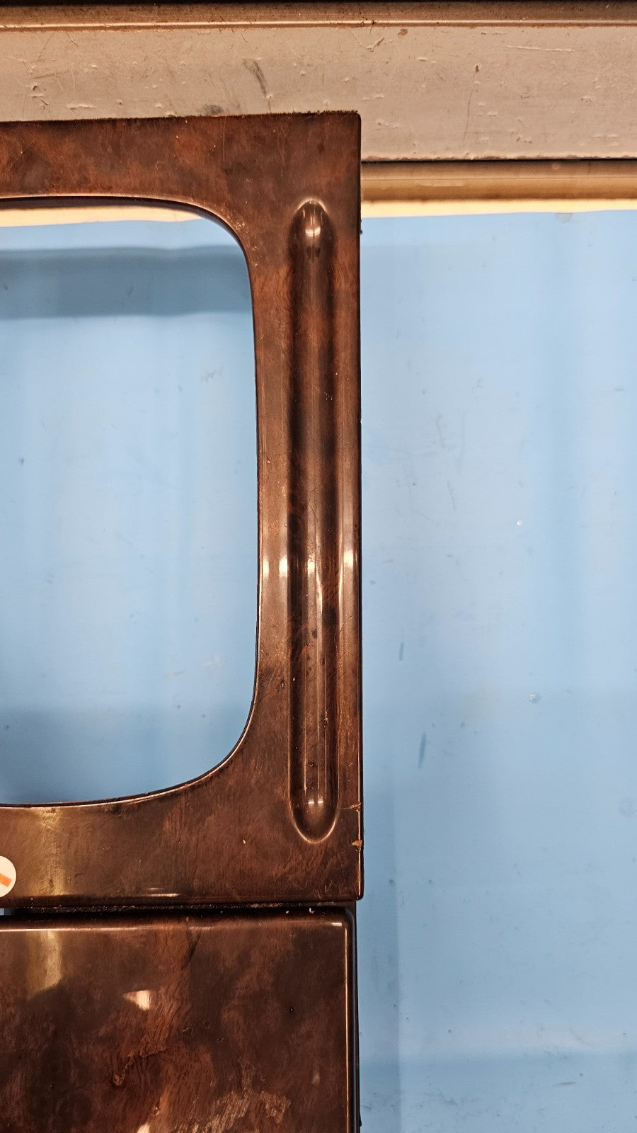 🔥98-02 Accord USDM Center Console Gear Selector Shifter Shift Panel Bezel WOOD