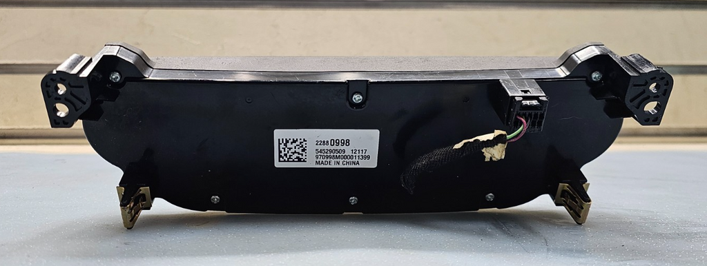 🔥13-15 Chevy Malibu Dash AM FM Radio Stereo Receiver Control Trim Panel Black