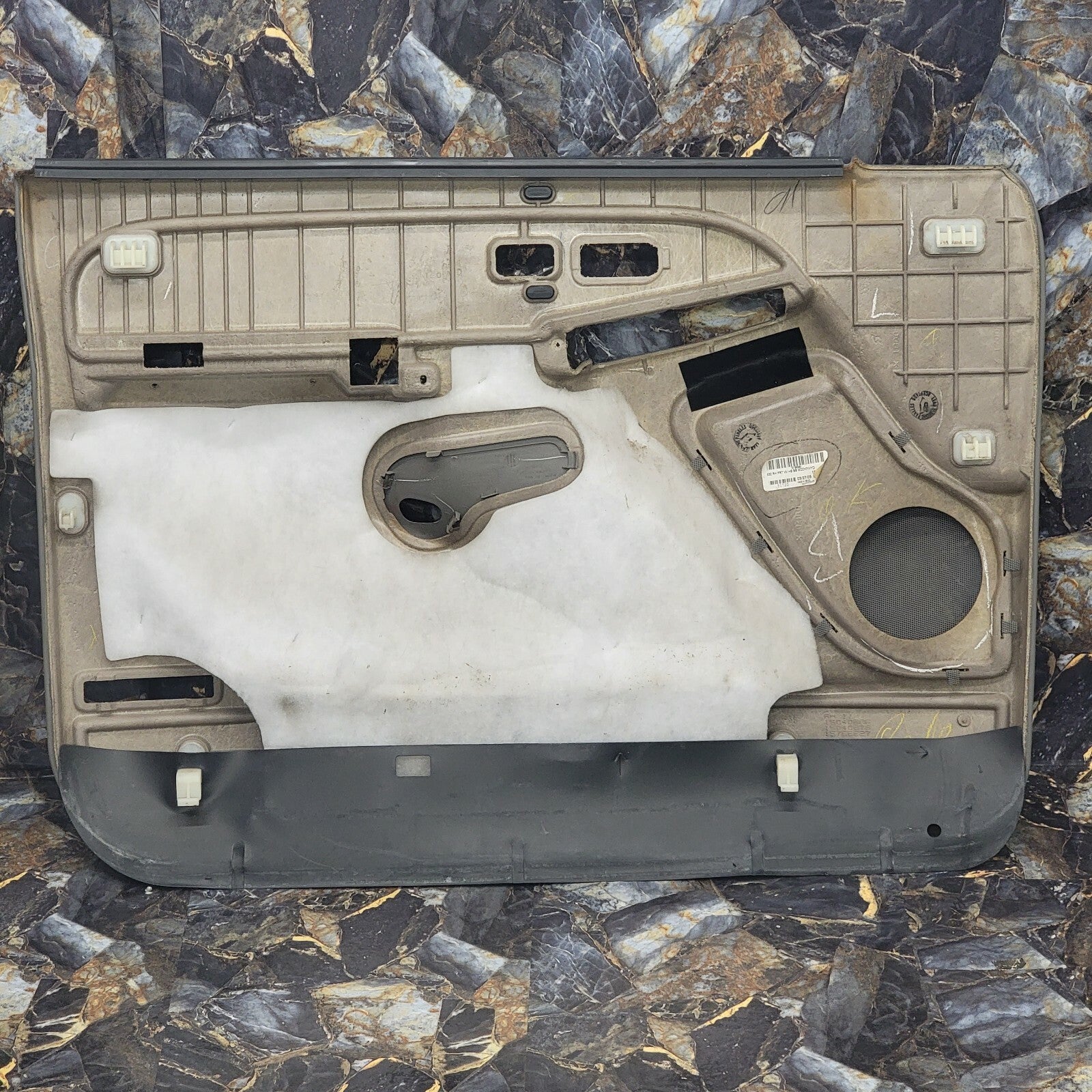 🔥03-06 Silverado SIERRA Door Panel Front RIGHT Passenger/No Arm LIGHT GRAY D5