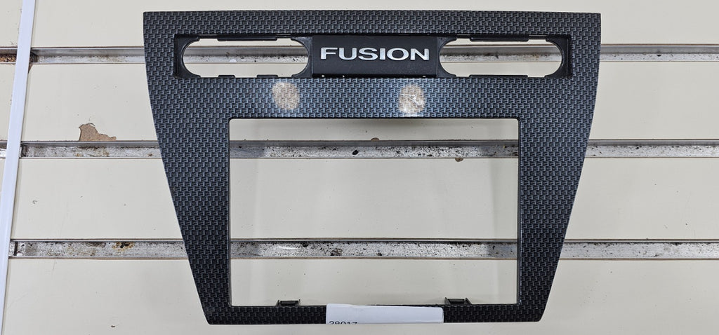 🔥06-09 Fusion Milan Center Dash Trim Panel FM Radio Stereo Bezel Carbon Fiber