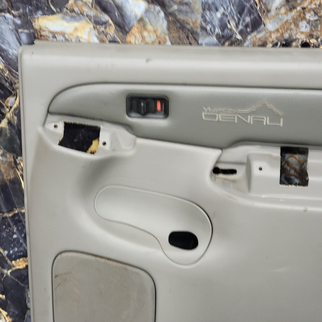 🔥99-06 Silverado YUKON Door Panel Rear RIGHT /No Arm LIGHT GRAY Denali LG09 D6