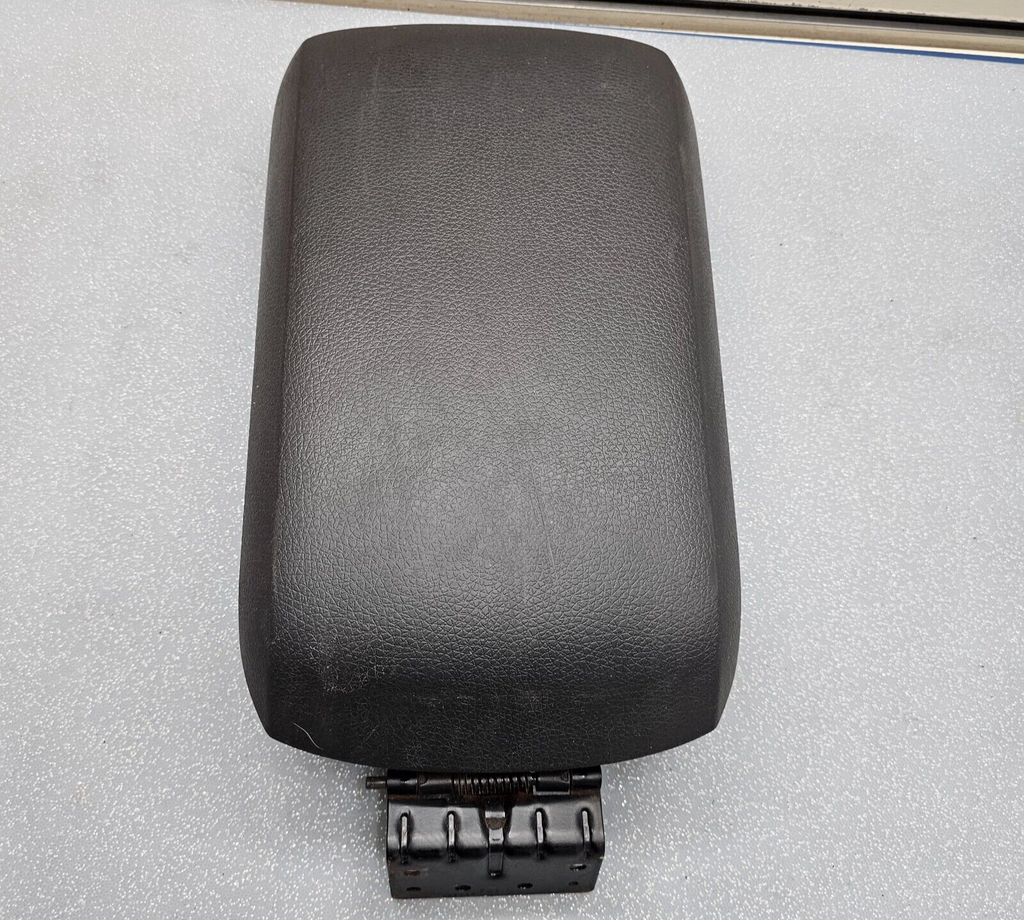 07-10 Edge Front Center Console Lid Leather Armrest Assembly Top Cover Black