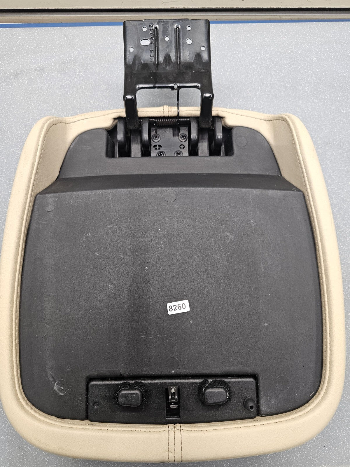 🔥07-08 CADILLAC ESCALADE ESV CENTER FLOOR CONSOLE ARM REST PANEL LIGHT TAN OEM
