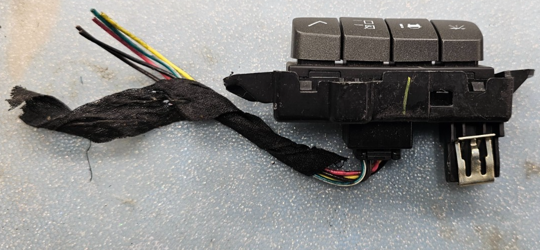 🔥14-16 Ford Fiesta Multifunction Switch Button Control Front Sp11183 Oem